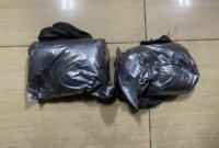 Pelaku ditangkap Polisi beserta barang buktinya