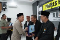 Kapolres Bojonegoro AKBP Afrian Satya Permadi gelar silaturahmi