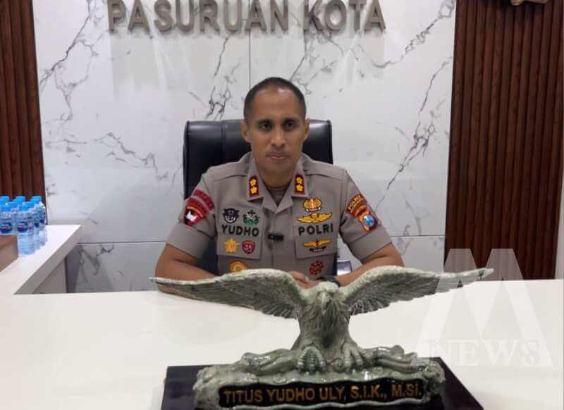 Kapolres Pasuruan Kota AKBP Titus Yudho Uli