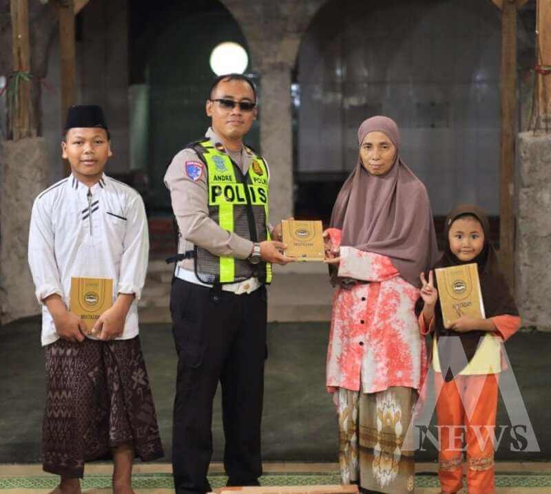 Kanit Kamsel Satlantas Polres Gresik Ipda Andreas Dwi Anggoro
