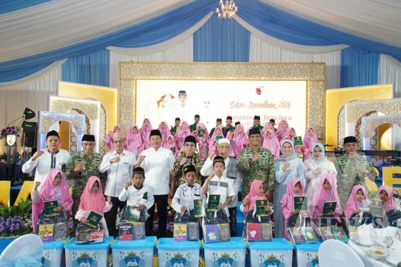 Danrem 084/BJ Brigjen TNI Danny Alkadrie saat Safari Ramadhan di Kodim 0816/Sidoarjo