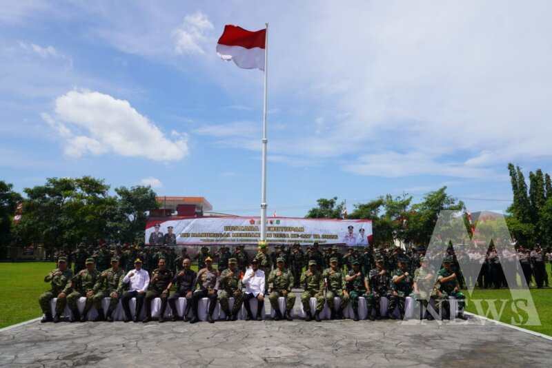 Danrem 084/BJ Brigjen TNI Danny Alkadrie saat kunjungan ke Sumenep