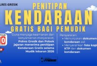 Polres Gresik buka layanan penitipan kendaraan gratis