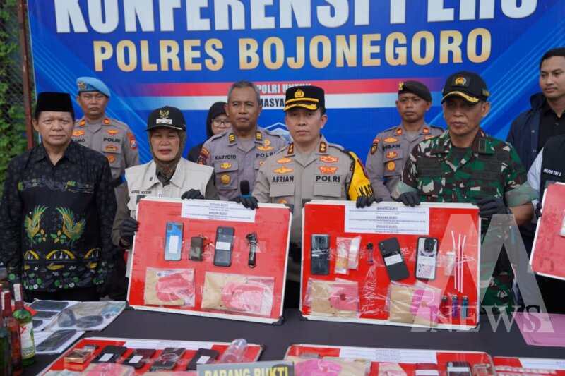 Polres Bojonegoro ungkap kasus peredaran Narkotika