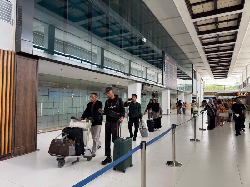 Bandara Juanda saat periode posko lebaran