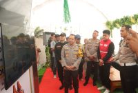 Kapolres Mojokerto AKBP Andi Yudha Pranata cek Pospam dan Posyan