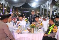 Kapolres Gresik AKBP Ramadhan Nasution saat hadiri Kontes Bandeng Kawak