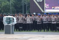 Polda Jatim gelar apel pengamanan malam takbir