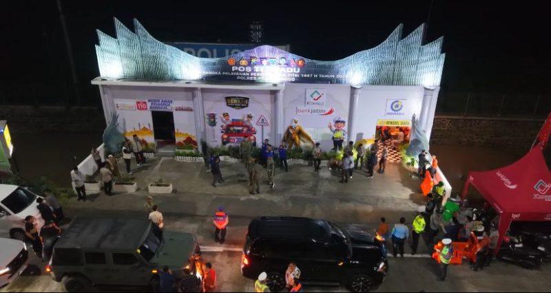 Pos Pelayanan Polres Probolinggo mirip IKN