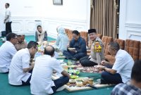 Kapolres Gresik AKBP Ramadhan Nasution hadiri Halal Bihalal di kediaman Bupati Gresik