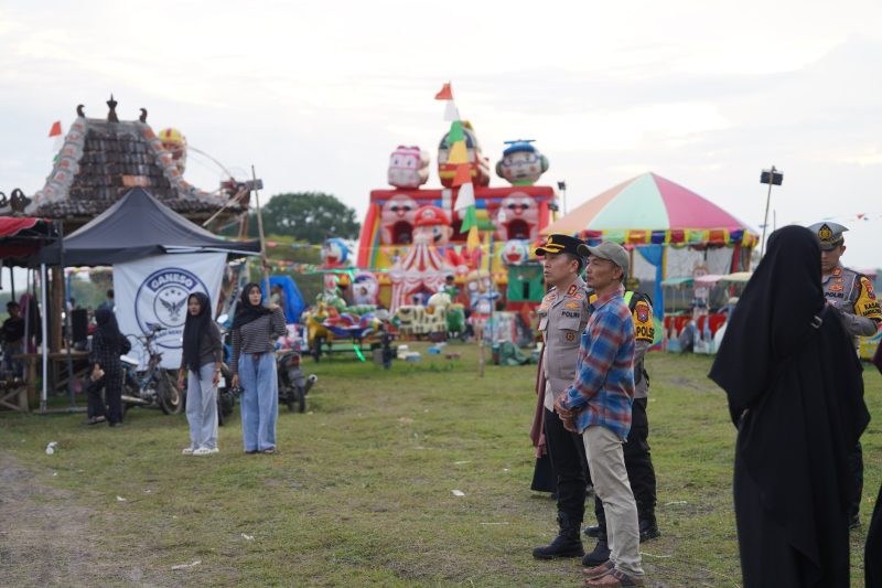 Kapolres Bojonegoro AKBP Afrian Satya Permadi patroli wisata waduk Sonorejo