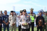 Kapolda Jatim Irjen Pol Drs Nanang Avianto saat kunjungan ke Situbondo