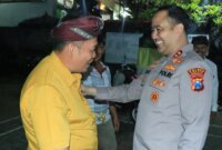 Kapolres Gresik AKBP Ramadhan Nasution Silaturahmi ke Pura Kerta Bumi