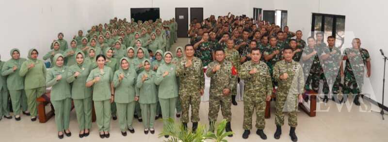 Danrem 084/BJ Brigjen TNI Danny Alkadrie Safari Ramadhan di Kodim 0827/Sumenep