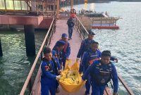 Satpolairud Polres Gresik evakuasi jasad lansia