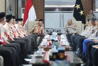 Polda Jatim dan Pramuka perkuat sinergitas