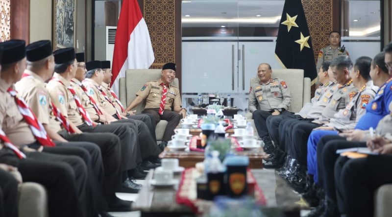 Polda Jatim dan Pramuka perkuat sinergitas