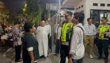 Kapolres Mojokerto Kota AKBP Herdiawan Arifianto patroli jelang Paskah