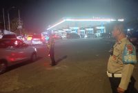 Polresta Sidoarjo Patroli SPBU
