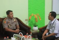 Kapolres Probolinggo AKBP M. Wahyudin Latif kunjungan ke kantor Perhutani