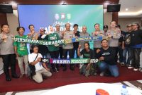 Kapolda Jatim Irjen Pol Drs Nanang Avianto temukan perwakilan Aremania dan Bonek