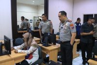 Kapolres Gresik AKBP Ramadhan Nasution Sidak Satpas dan Mall Pelayanan Publik
