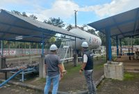 Polres Bondowoso sidak pangkalan LPG