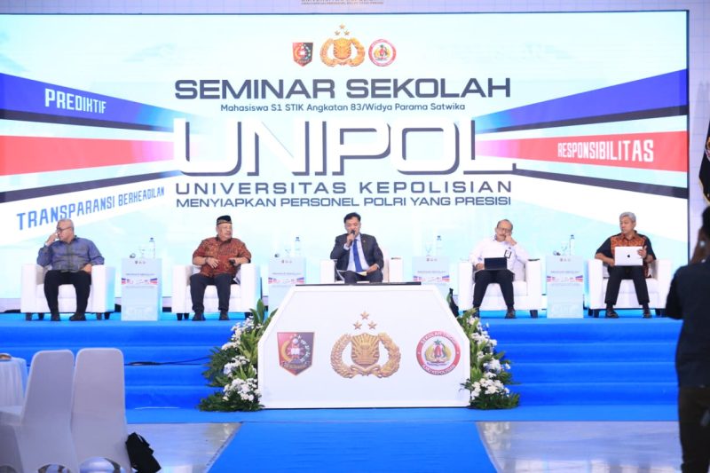 STIK Lemdiklat Polri gelar seminar UNIPOL