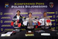 Kapolres Bojonegoro AKBP Afrian Satya Permadi ungkap kasus Pencabulan dan Persetubuhan