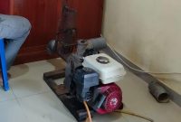 Polsek Kartoharjo tangkap tersangka pencuri pompa air sawah bersama barang buktinya