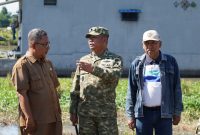 Danrem 084/Bhaskara Jaya Brigjen TNI Kohir cek lokasi pembangunan KDKMP di Jabon Sidoarjo