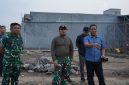Danrem 084/Bhaskara Jaya Brigjen TNI Kohir cek lokasi