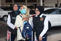 Dirres PPA-PPO Polda Jatim Kombes Pol Ganis Setyaningrum pulangkan PMI asal Malang