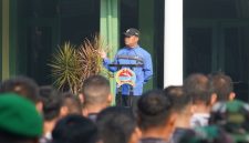 Danrem 084/BJ Brigjen TNI Kohir saat pimpin apel pagi
