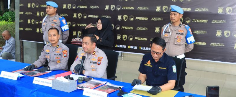 Kapolres Gresik AKBP Ramadhan Nasution ungkap jaringan Narkoba
