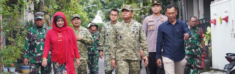 Danrem 084/BJ Brigjen TNI Kohir blusukan ke kampung Pancasila