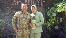 Danrem 084/Bhaskara Jaya Brigjen TNI Kohir didampingi Ketua Persit KCK Koorcab Rem PD V Brawijaya