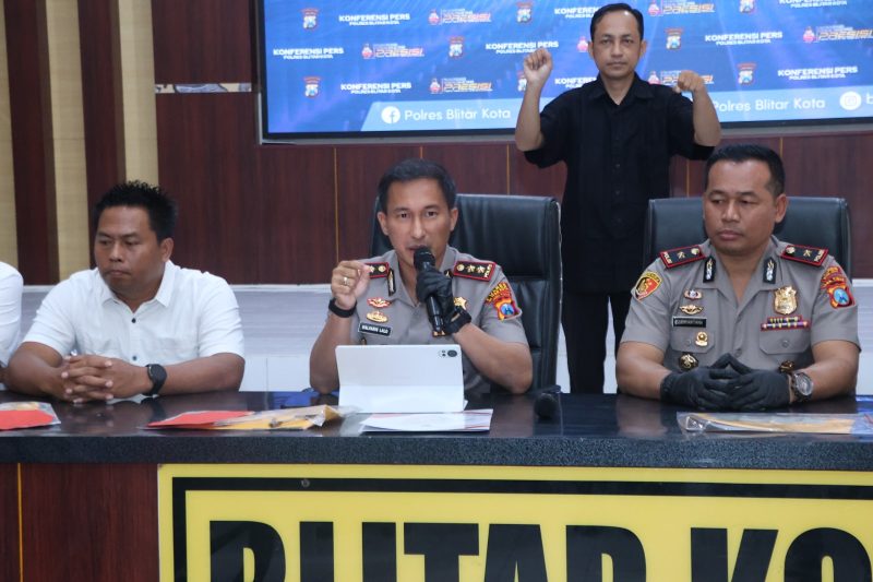 Kapolres Blitar Kota AKBP Kalfaris Triwijaya Lalo