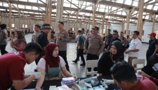 Kapolres Jember AKBP Bobby Adimas Condroputra saat gelar MCU