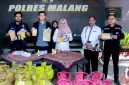 Kasatreskrim Polres Malang AKP Hafiz Prasetia Akbar ungkap pengoplos LPG Ilegal
