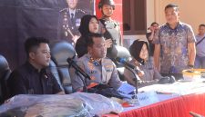 Kapolres Probolinggo AKBP M.Wahyudin Latif ungkap kasus Curas dan Curanmor