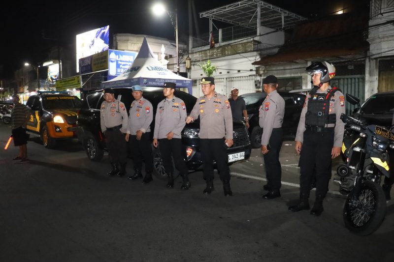 Polres Pelabuhan Tanjung Perak gelar patroli cipta kondisi