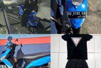 Tersangka ditangkap Polisi bersama barang buktinya