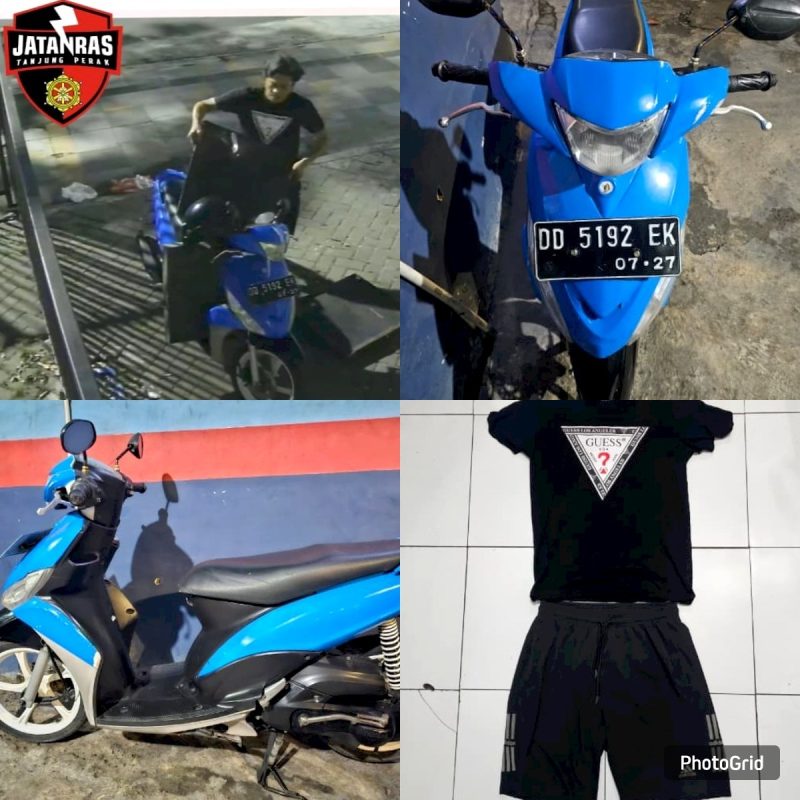 Tersangka ditangkap Polisi bersama barang buktinya