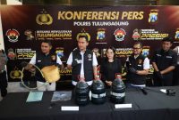 Polres Tulungagung ungkap kasus angkutan BBM bersubsidi