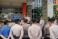 Kapolres Gresik AKBP Ramadhan Nasution beri pembekalan