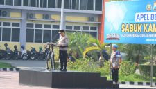 Kapolres Gresik AKBP Ramadhan Nasution pimpin Apel Besar Sabuk Kamtibmas