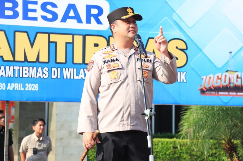 Kapolres Gresik AKBP Ramadhan Nasution