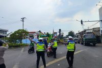 Polres Pelabuhan Tanjung Perak jaga jalur strategis