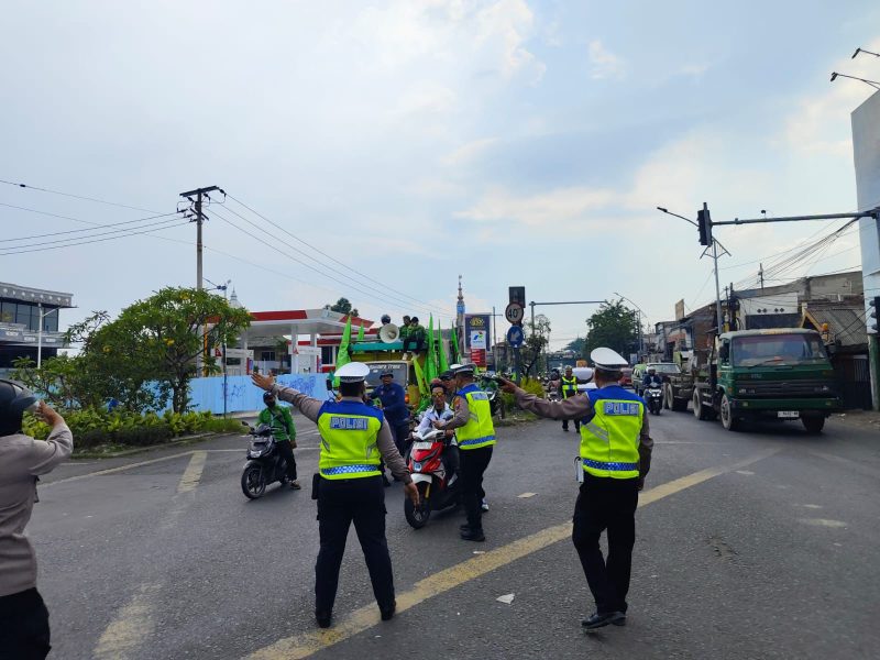 Polres Pelabuhan Tanjung Perak jaga jalur strategis